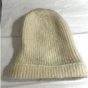 Alafoss vintage Icewool Beanie Icelandic Wool in ivory -  Women’s One Size